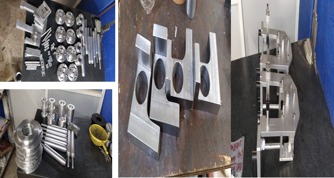 ALUMINIUM JOBS WITH CROME PLATE